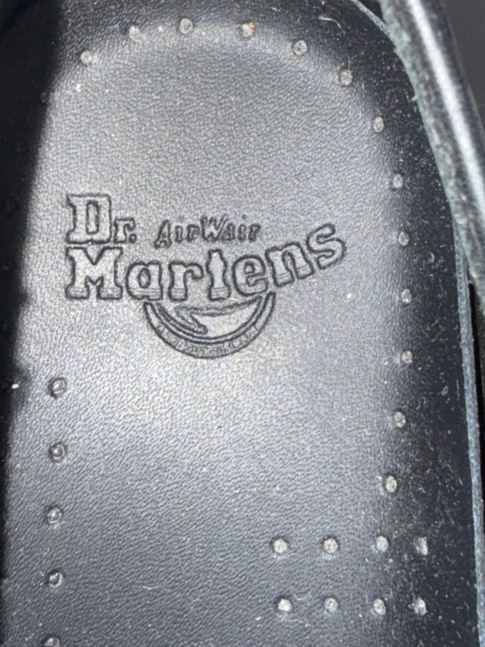 Dr. Martens Black Leather Lace-Up Derby Shoes